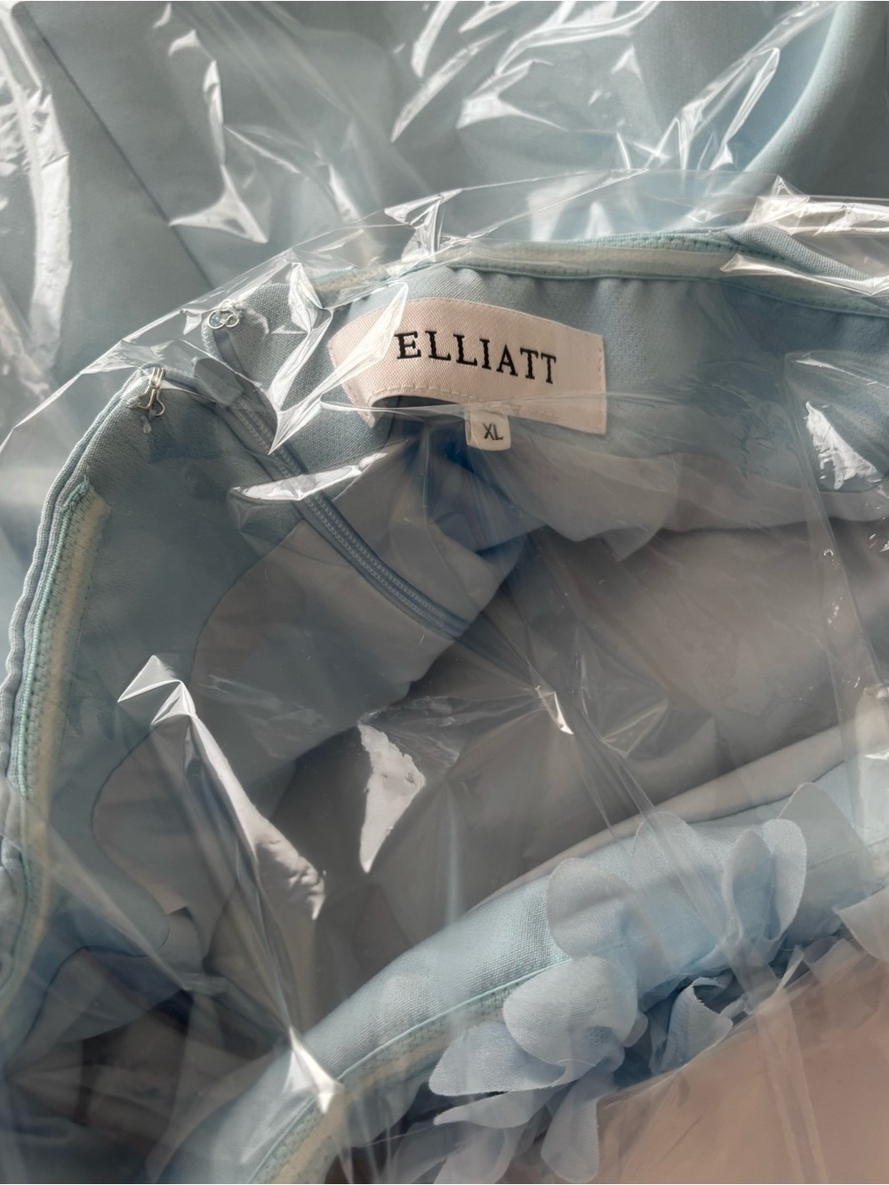 Elliatt ‘Buttercup’ Embroidered Maxi Dress, Blue - Picture 5 of 11